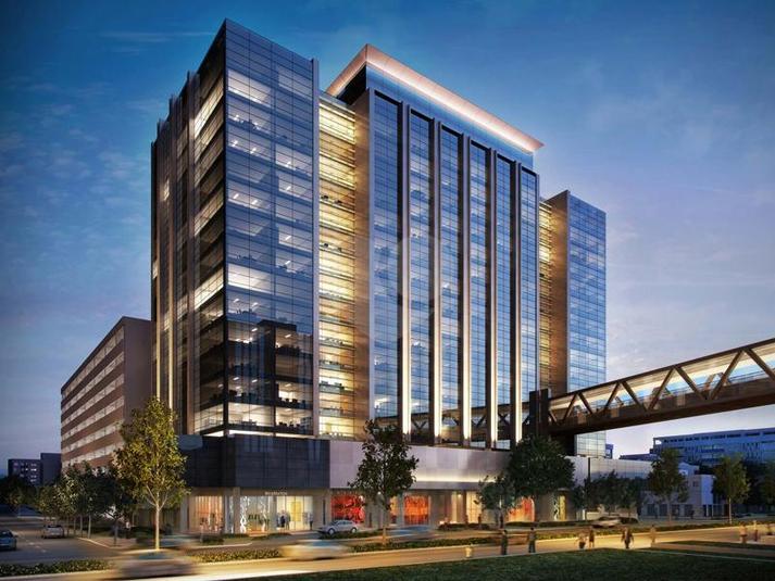 Torre empresarial do complexo Praia de Belas, sede institucional da MHESBLAS Investments